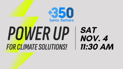 Banner showing event details for November 4, 2023 POWER UP Event